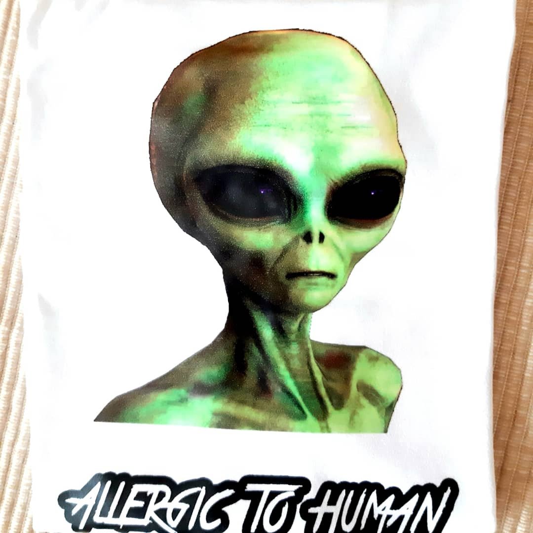 Poklon za rodjendan  deca/Majice sa stampom za decu/allergic to human V2.jpg
